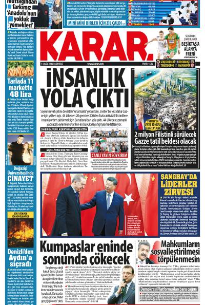 1 Eylül 2025 Pazartesi