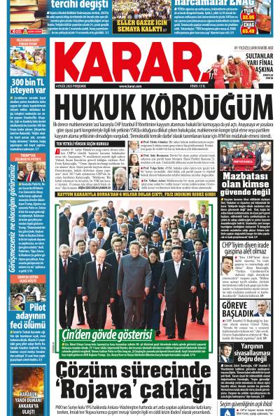 4 Eylül 2025 Perşembe