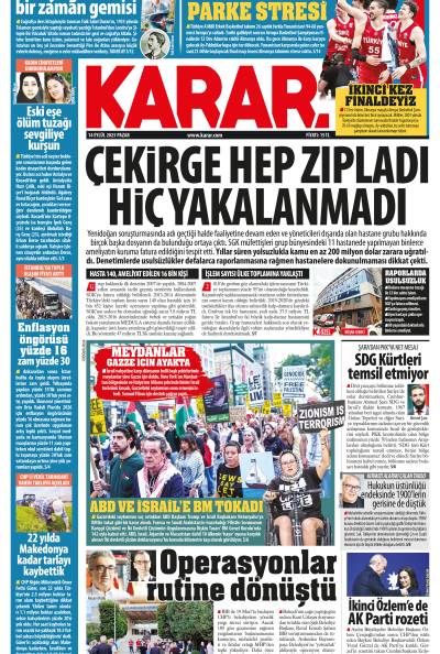 14 Eylül 2025 Pazar