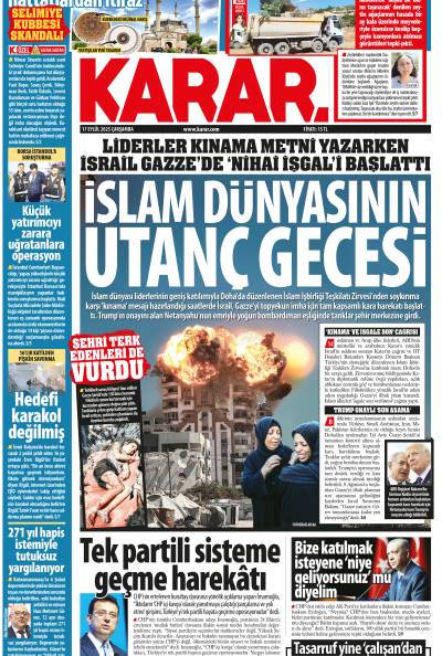 17 Eylül 2025 Çarşamba