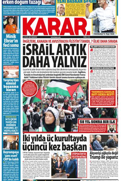 22 Eylül 2025 Pazartesi