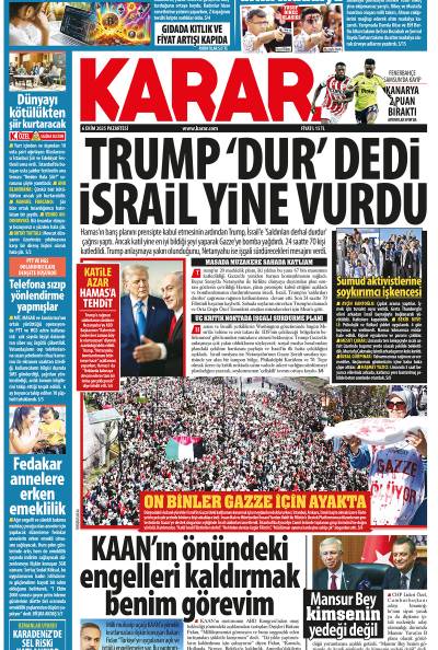 06 Ekim 2025 Pazartesi