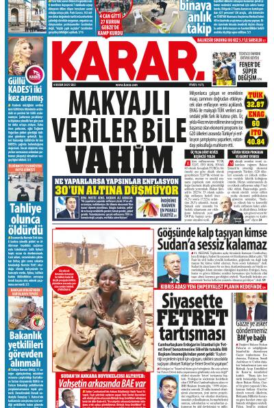 04 Kasım 2025 Salı