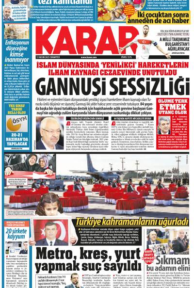 15 Kasım 2025 Cumartesi