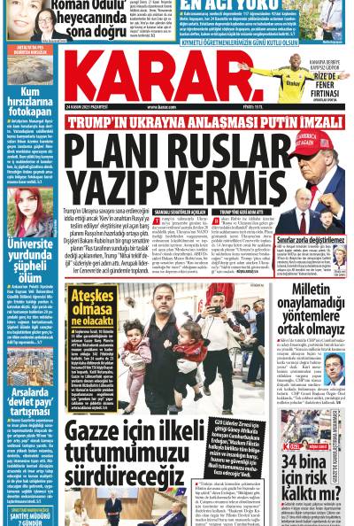 24 Kasım 2025 Pazartesi