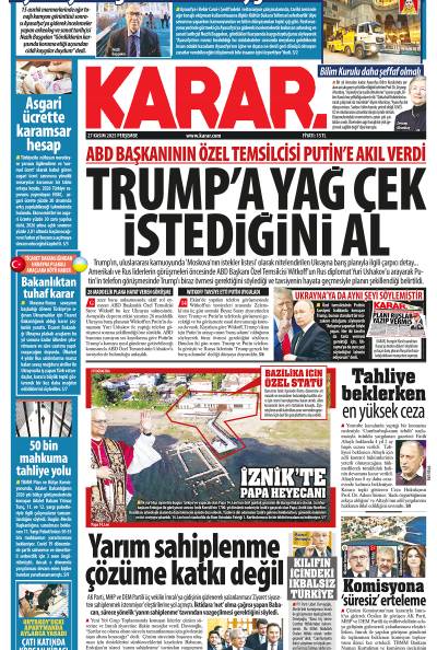 27 Kasım 2025 Perşembe