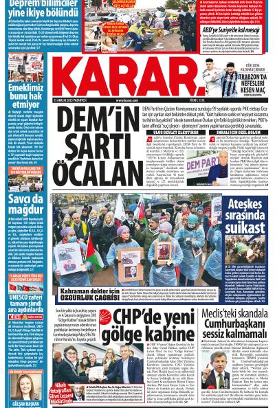 15 Aralık 2025 Pazartesi