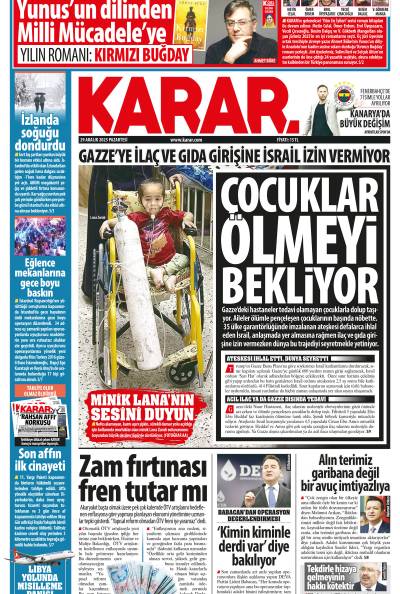 29 Aralık 2025 Pazartesi