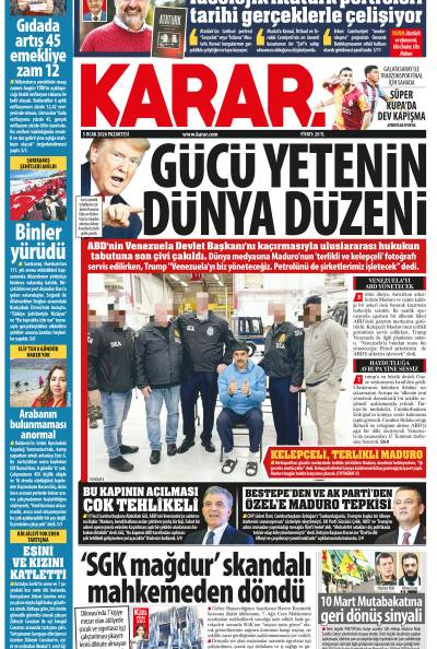 05 Ocak 2025 Pazartesi