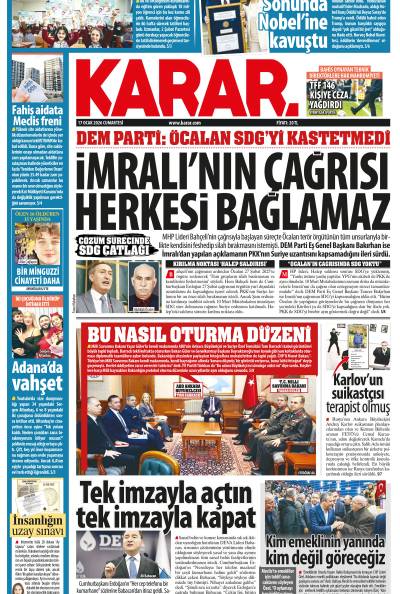 17 Ocak 2026 Cumartesi