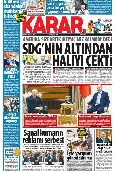 22 Ocak 2026 Perşembe