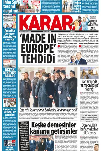 28 Ocak 2026 Çarşamba