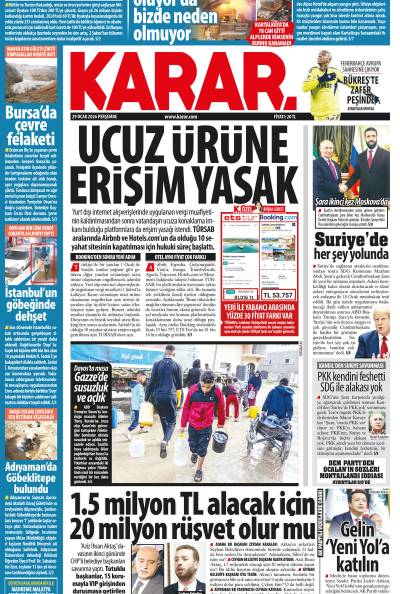 29 Ocak 2026 Perşembe