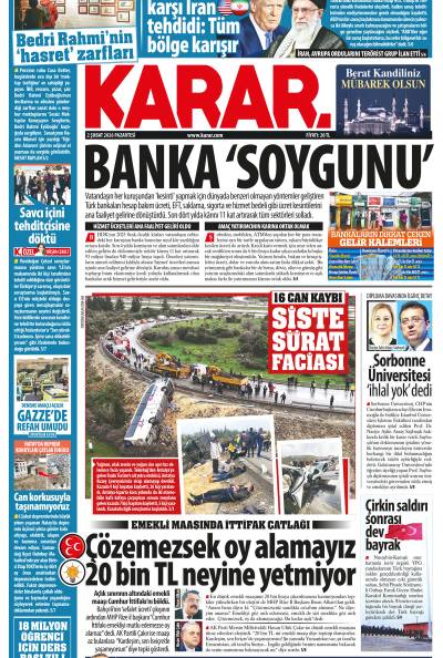 02 Şubat 2026 Pazartesi