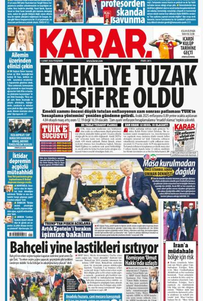 05 Şubat 2026 Perşembe