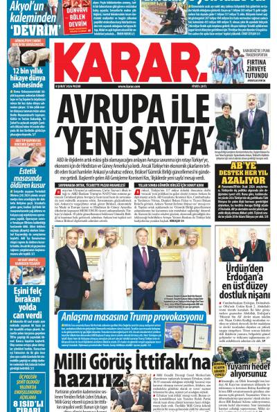 08 Şubat 2026 Pazar