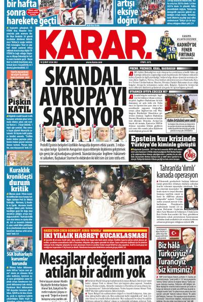 10 Şubat 2026 Salı