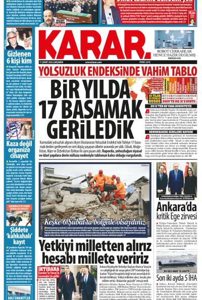 11 Şubat 2026 Çarşamba