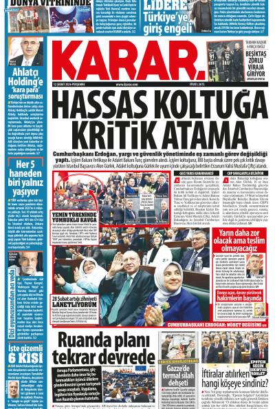 12 Şubat 2026 Perşembe