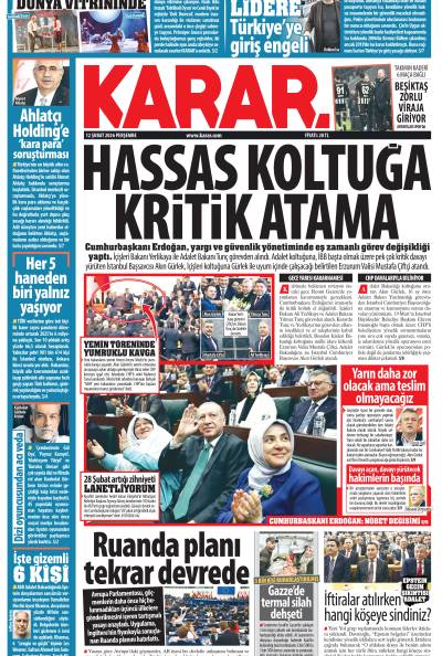 12 Şubat 2026 Perşembe