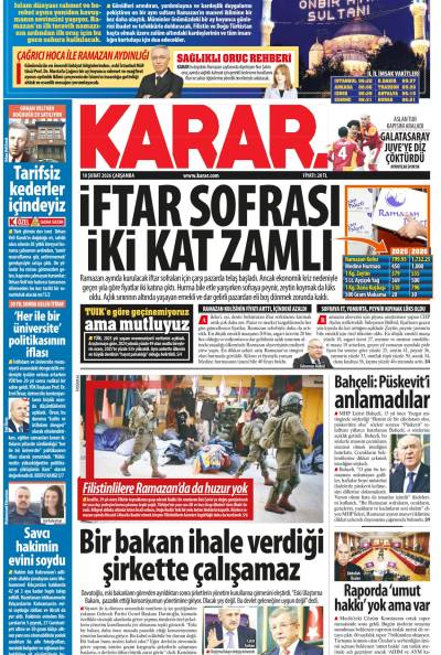 18 Şubat 2026 Çarşamba