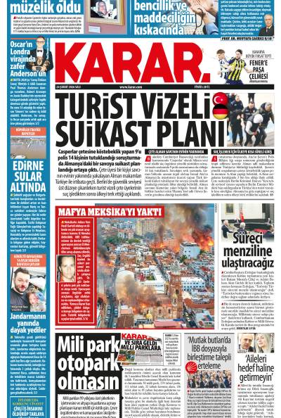 24 Şubat 2026 Salı