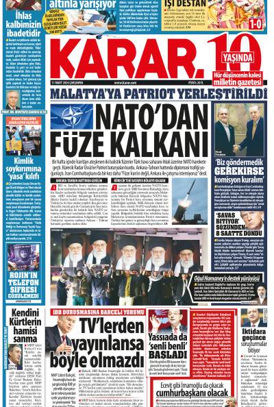 11 Mart 2026 Çarşamba