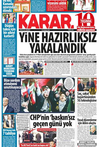 01 Nisan 2026 Çarşamba