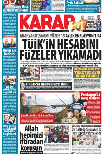 04 Nisan 2026 Cumartesi