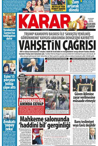 08 Nisan 2026 Çarşamba