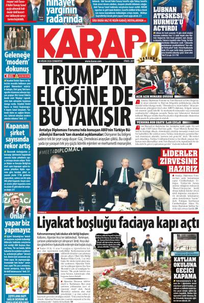 18 Nisan 2026 Cumartesi