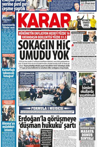 25 Nisan 2026 Cumartesi