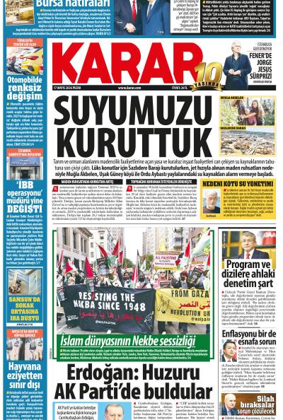 17 Mayıs 2026 Pazar