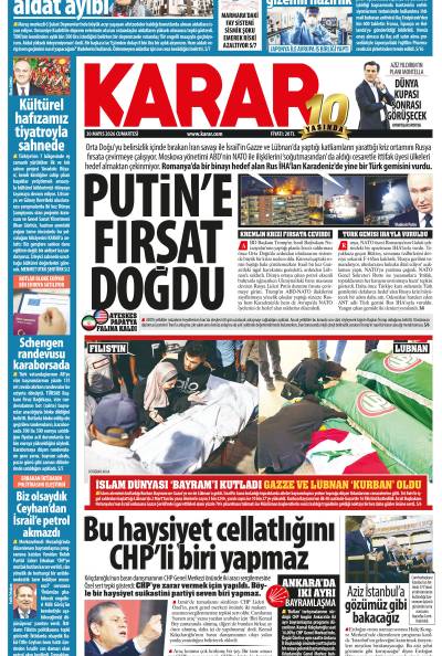 30 Mayıs 2026 Cumartesi