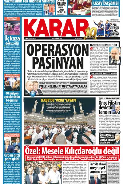 31 Mayıs 2026 Pazar