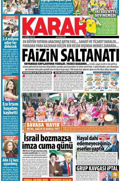 16 Haziran 2026 Salı