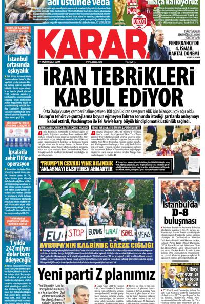 19 Haziran 2026 Cuma