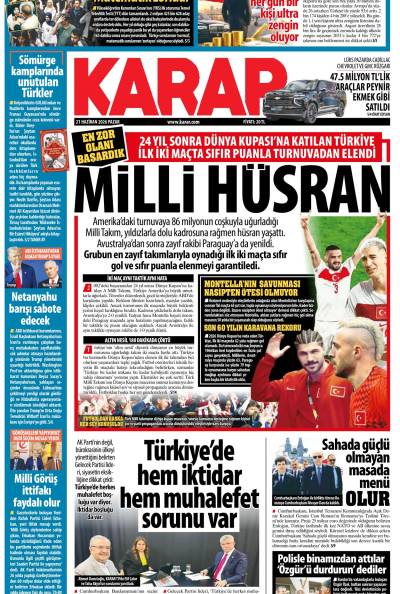 21 Haziran 2026 Pazar