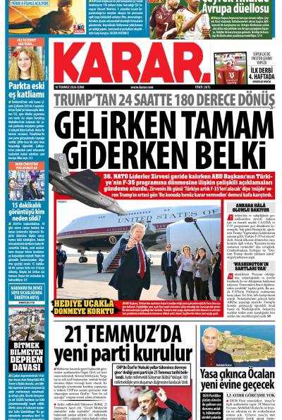 10 Temmuz 2026 Cuma