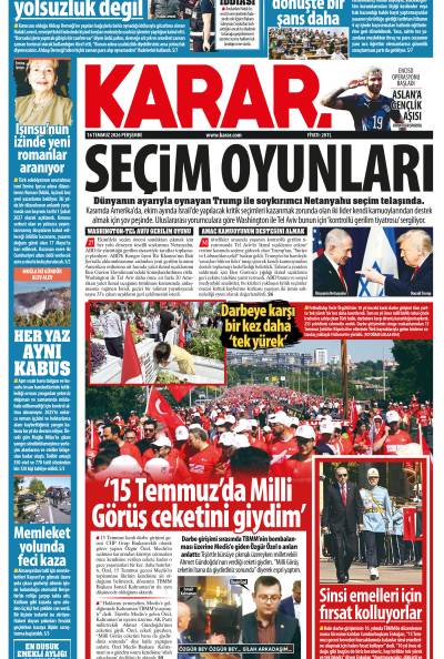 16 Temmuz 2026 Perşembe