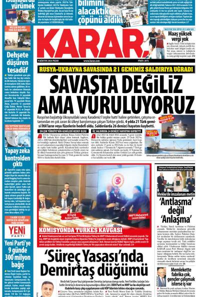 09 Ağustos 2026 Pazar