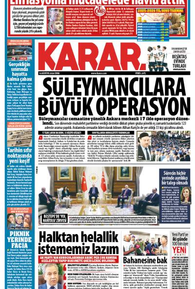 14 Ağustos 2026 Cuma