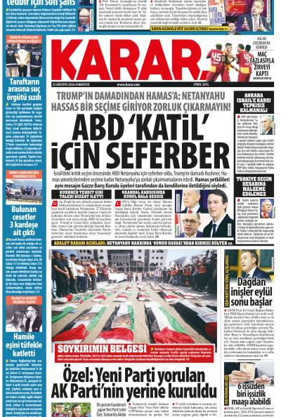 22 Ağustos 2026 Cumartesi