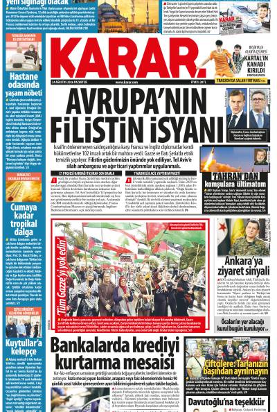 24 Ağustos 2026 Pazartesi