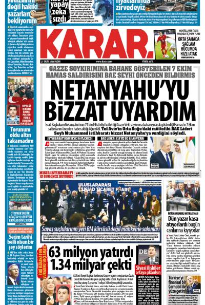 27 Eylül 2026 Pazar
