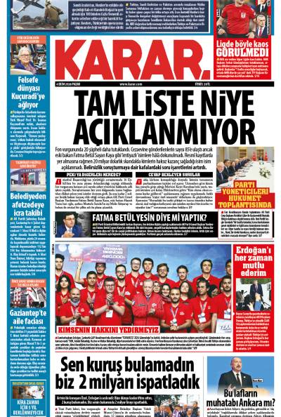 04 Ekim 2026 Pazar