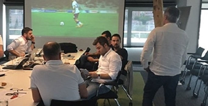 Trabzonspor'da Ersun Yanal mesaiye erken başladı