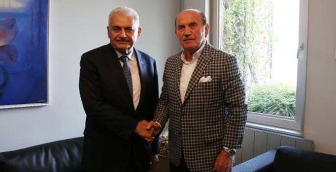 Binali Yıldırım'dan Kadir Topbaş'a ziyaret
