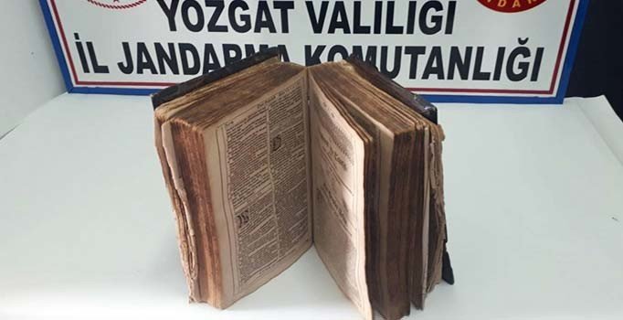 Yozgat'ta ele geçirildi, matbaa ile basılan ilk eserlerden