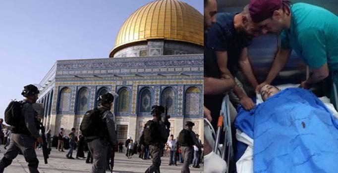 İsrail askerleri Mescid-i Aksa'ya girmeye çalışan çocuğu öldürdü
